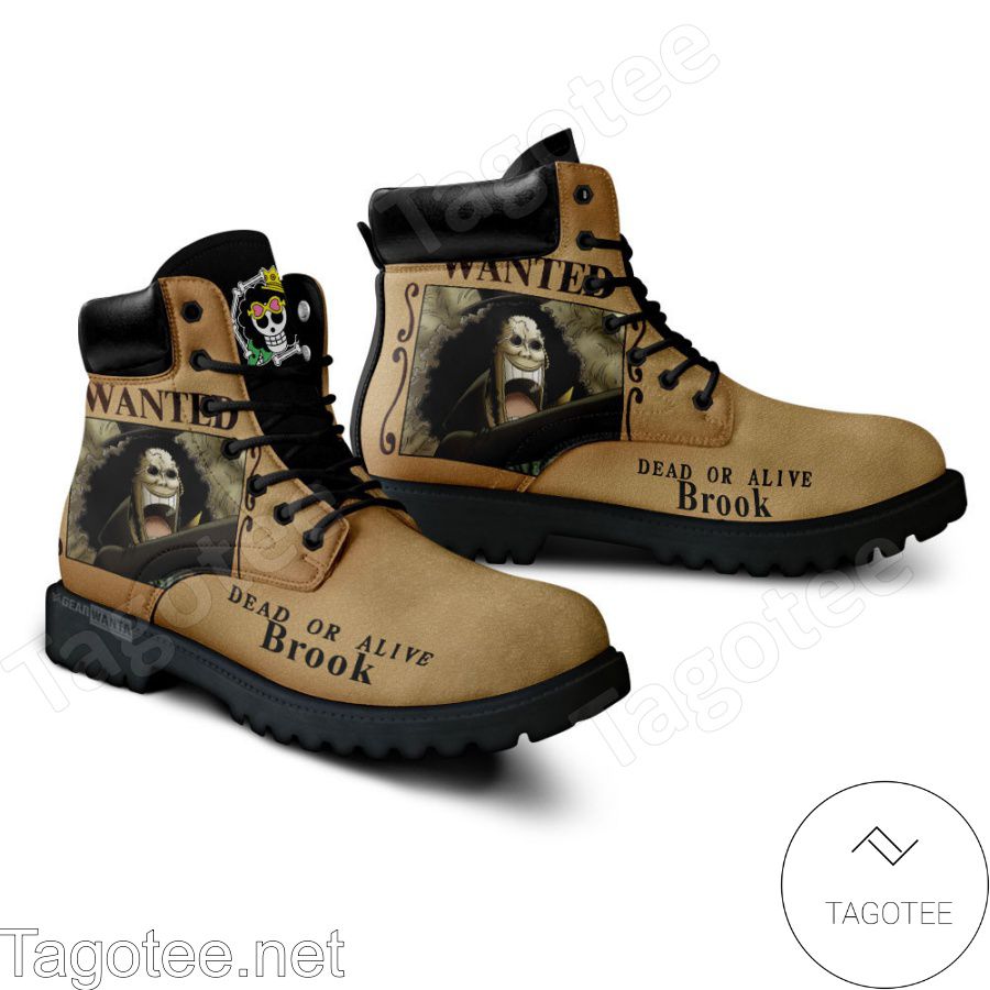 One Piece Brook Wanted Boots a