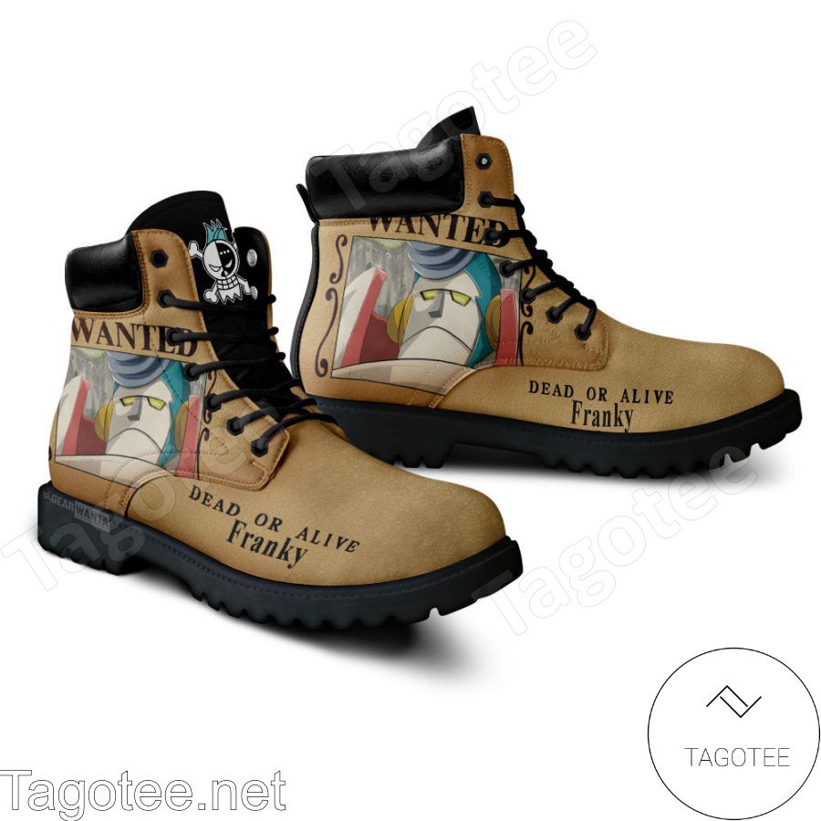 One Piece Franky Wanted Boots a