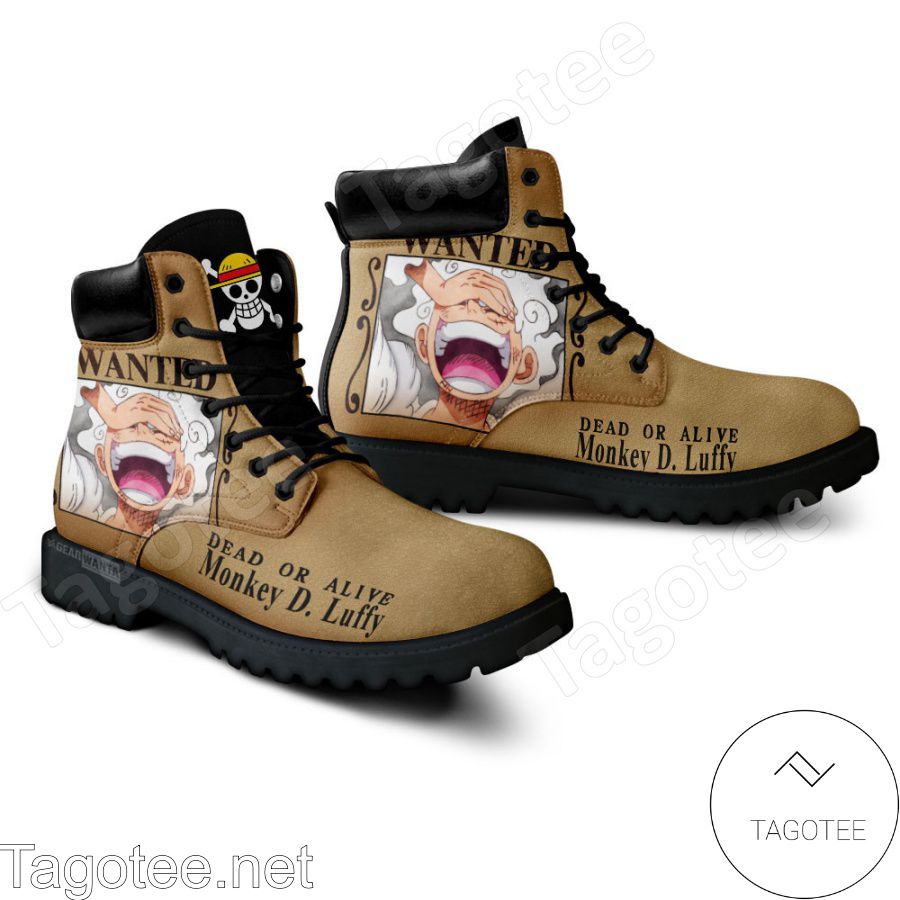 One Piece Luffy Gear 5 Wanted Boots a