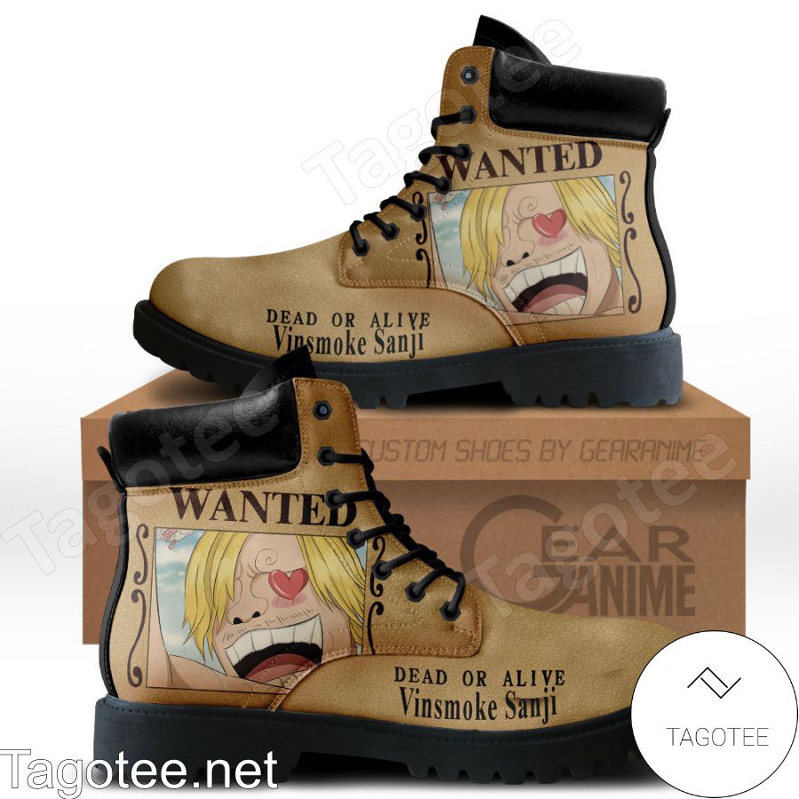 One Piece Sanji Wanted Boots