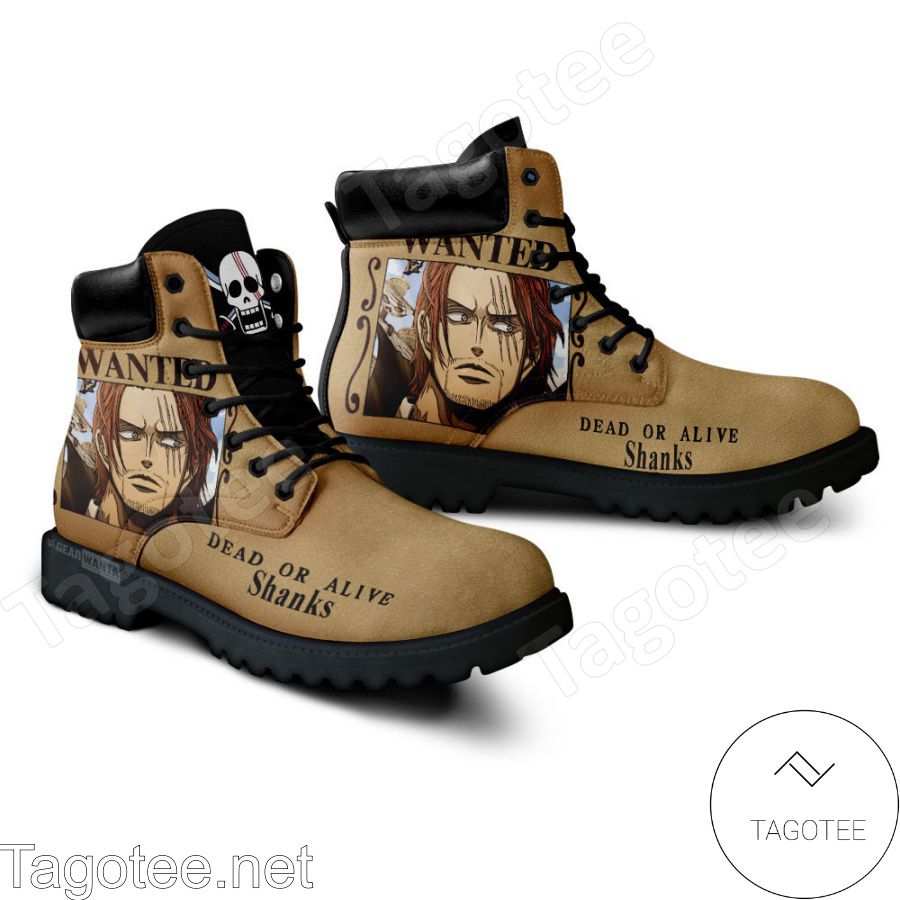 One Piece Shanks Wanted Boots a