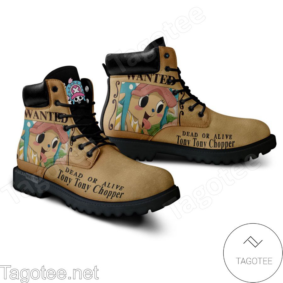 One Piece Tony Tony Chopper Wanted Boots a