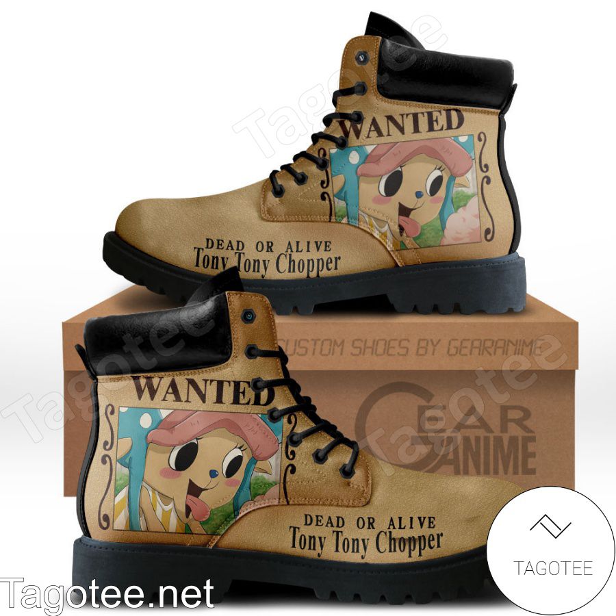 One Piece Tony Tony Chopper Wanted Boots