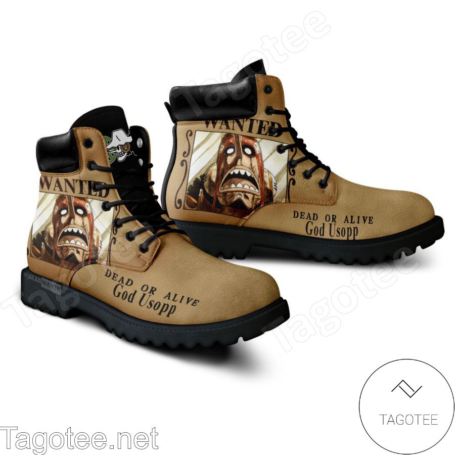 One Piece Usopp Wanted Boots a