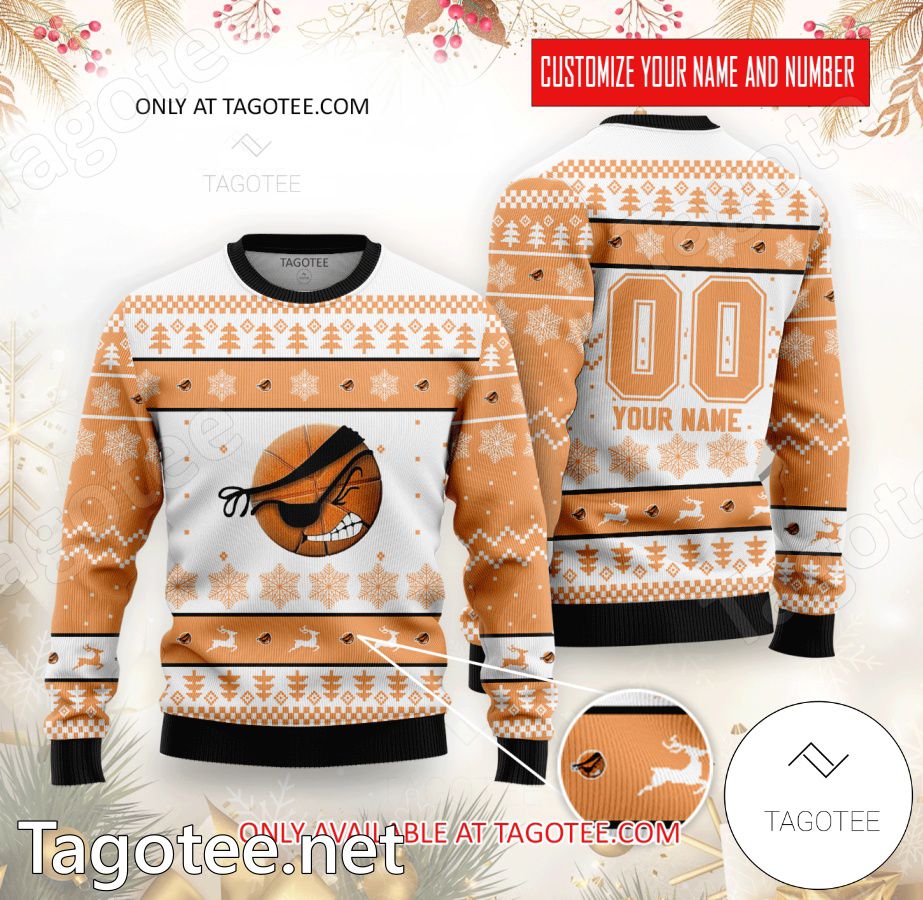 Piratas de Bogota Basketball Custom Ugly Christmas Sweater - MiuShop