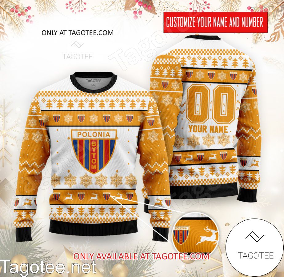 Polonia Bytom Custom Ugly Christmas Sweater - MiuShop