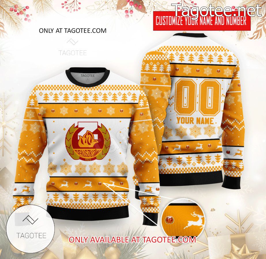 Pruszkow Women Basketball Custom Ugly Christmas Sweater - MiuShop