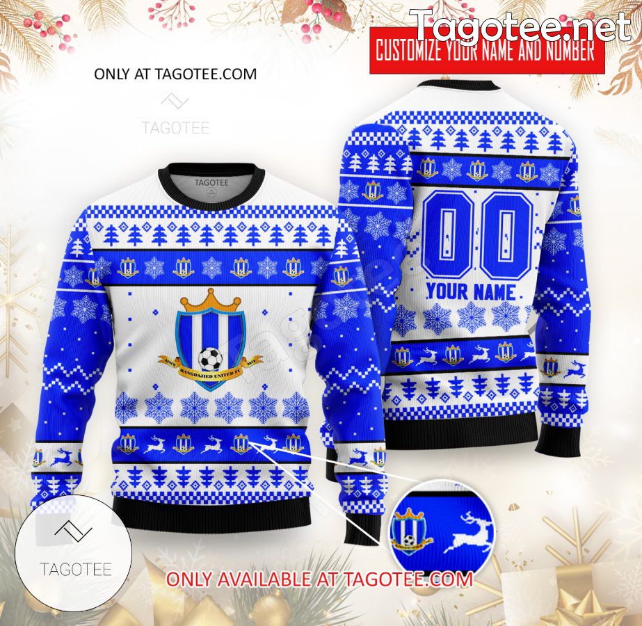 Rangdajied United Custom Ugly Christmas Sweater - EmonShop