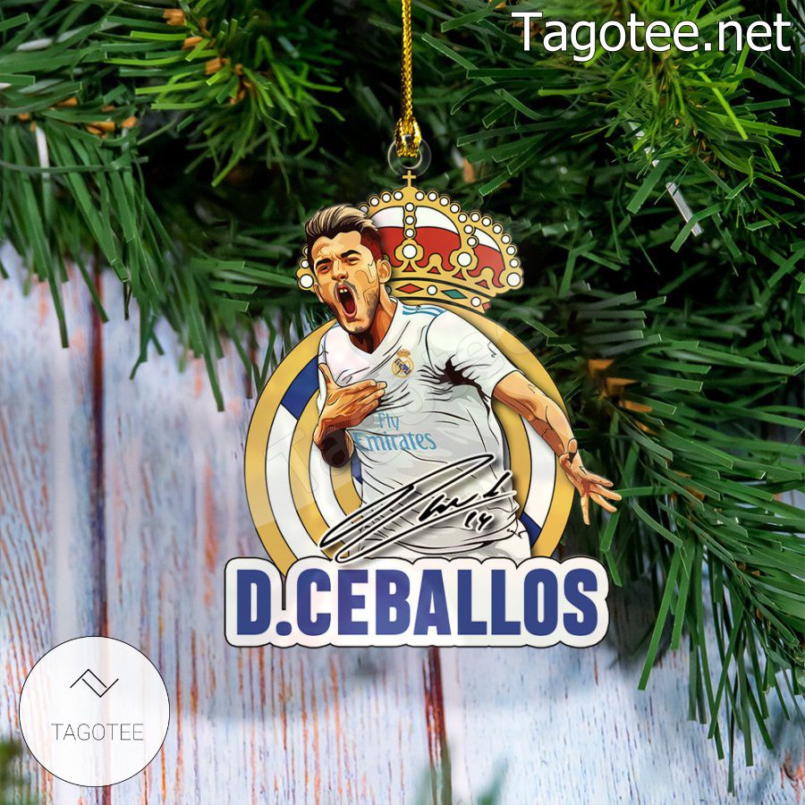 Real Madrid - Dani Ceballos Xmas Ornament a