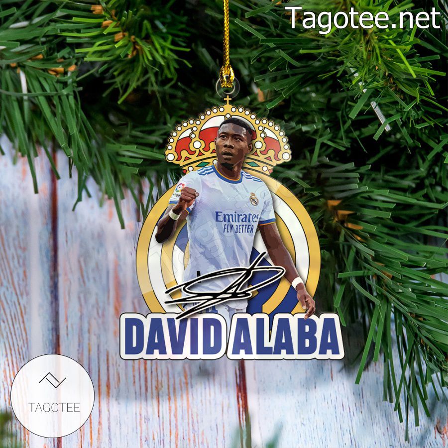 Real Madrid - David Alaba Xmas Ornament a