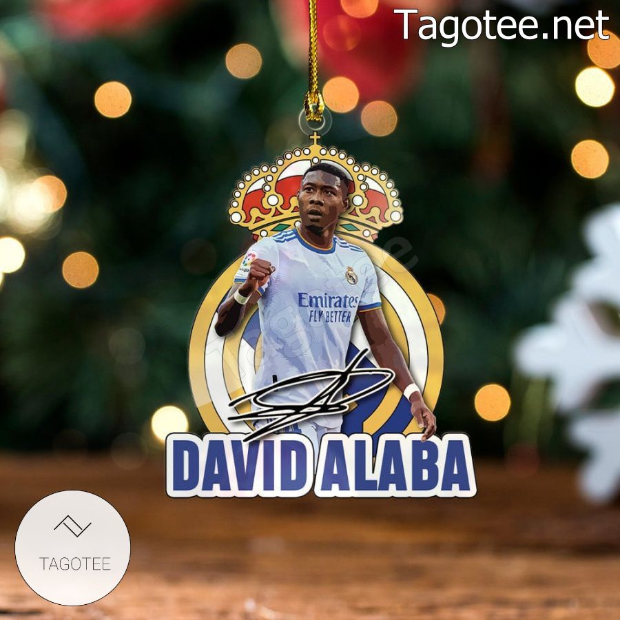 Real Madrid - David Alaba Xmas Ornament