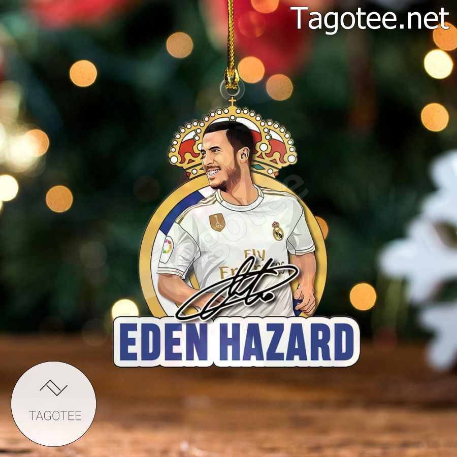 Real Madrid - Eden Hazard Xmas Ornament