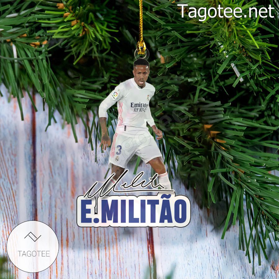 Real Madrid - Éder Militão Xmas Ornament a