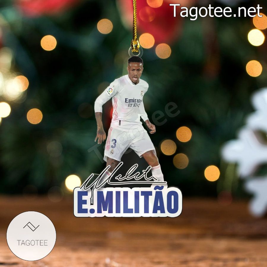 Real Madrid - Éder Militão Xmas Ornament