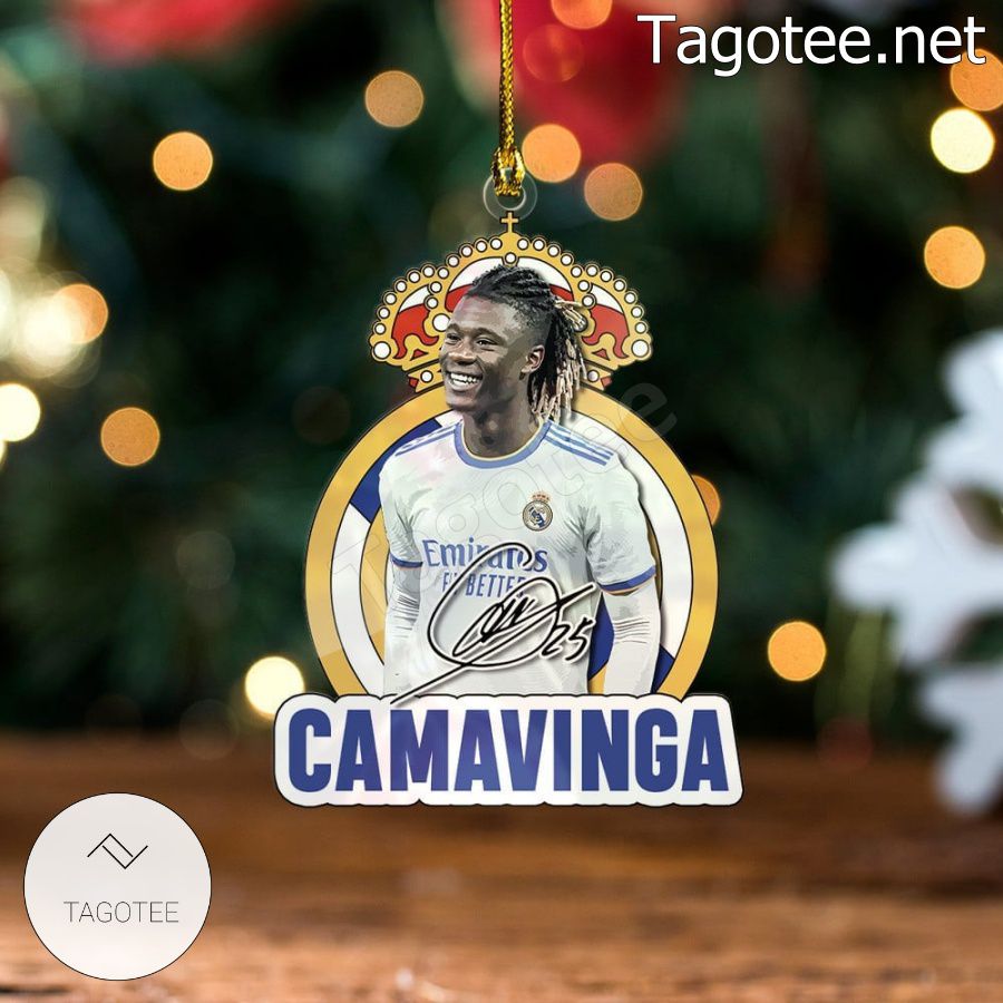 Real Madrid - Eduardo Camavinga Xmas Ornament