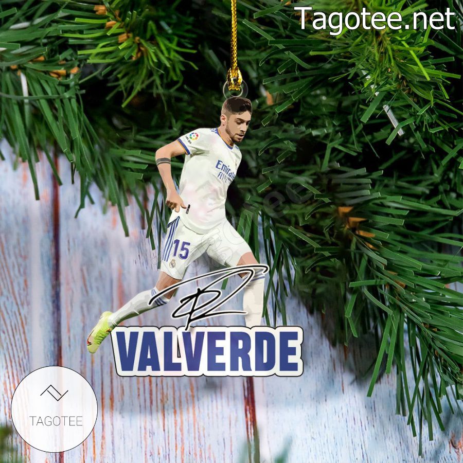 Real Madrid - Federico Valverde Xmas Ornament a