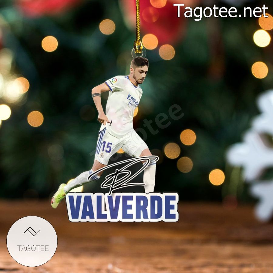 Real Madrid - Federico Valverde Xmas Ornament