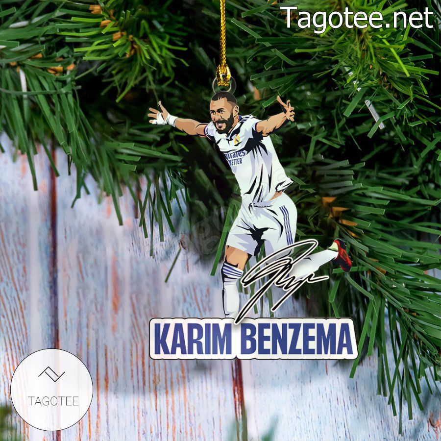 Real Madrid - Karim Benzema Xmas Ornament a