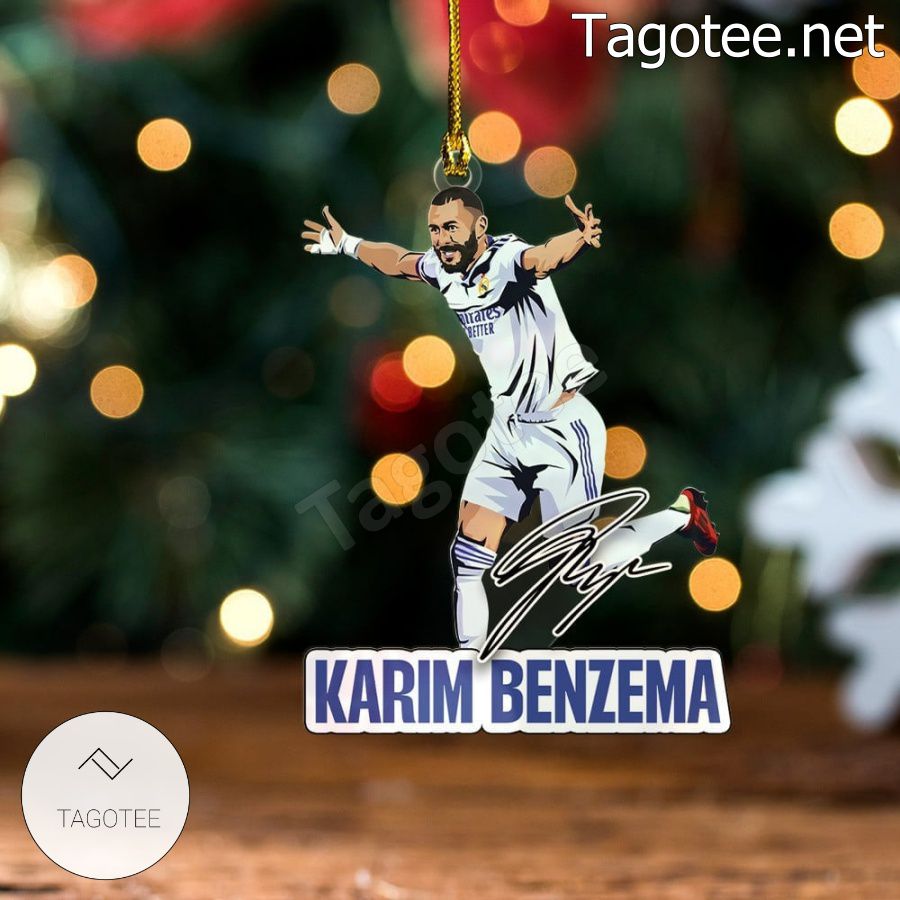 Real Madrid - Karim Benzema Xmas Ornament