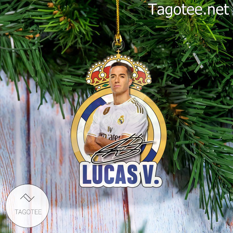 Real Madrid - Lucas Vazquez Xmas Ornament a