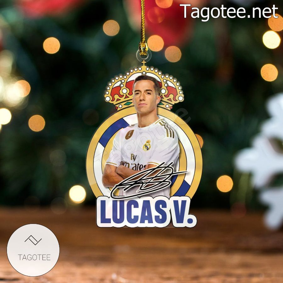 Real Madrid - Lucas Vazquez Xmas Ornament