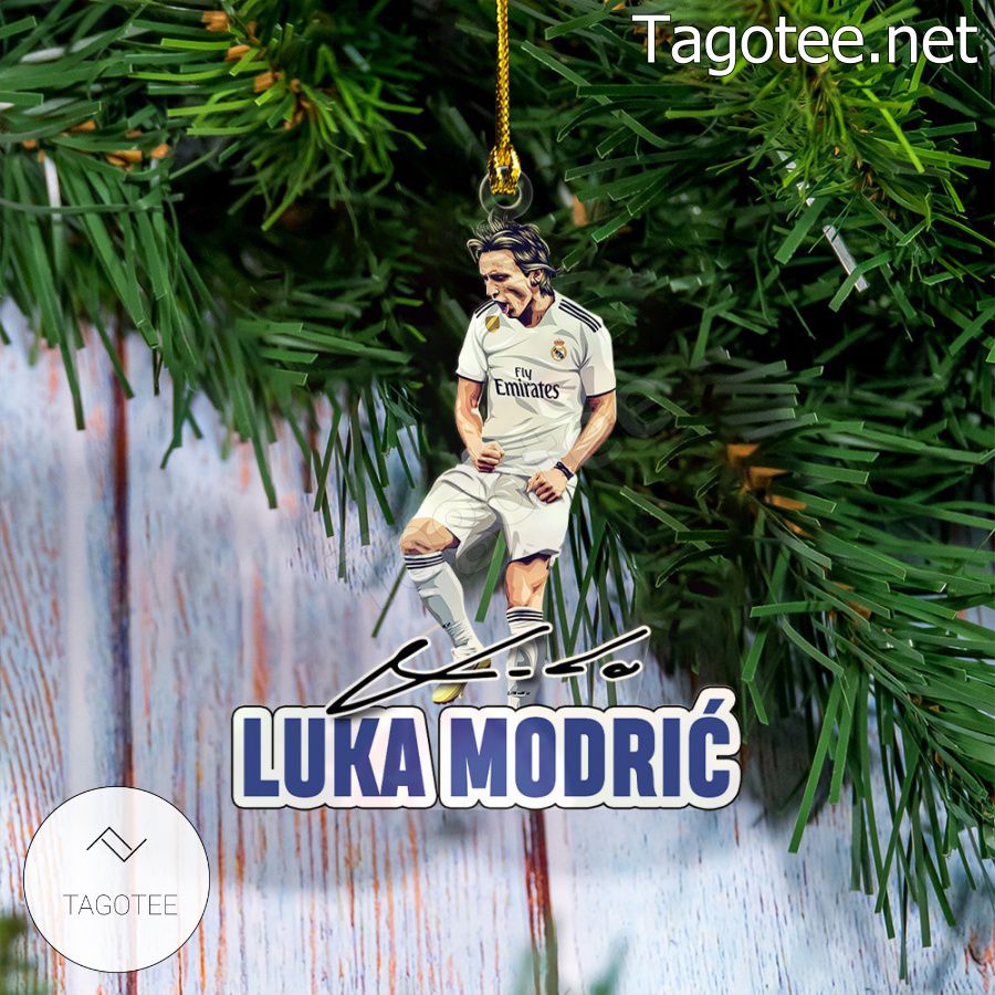 Real Madrid - Luka Modric Xmas Ornament a