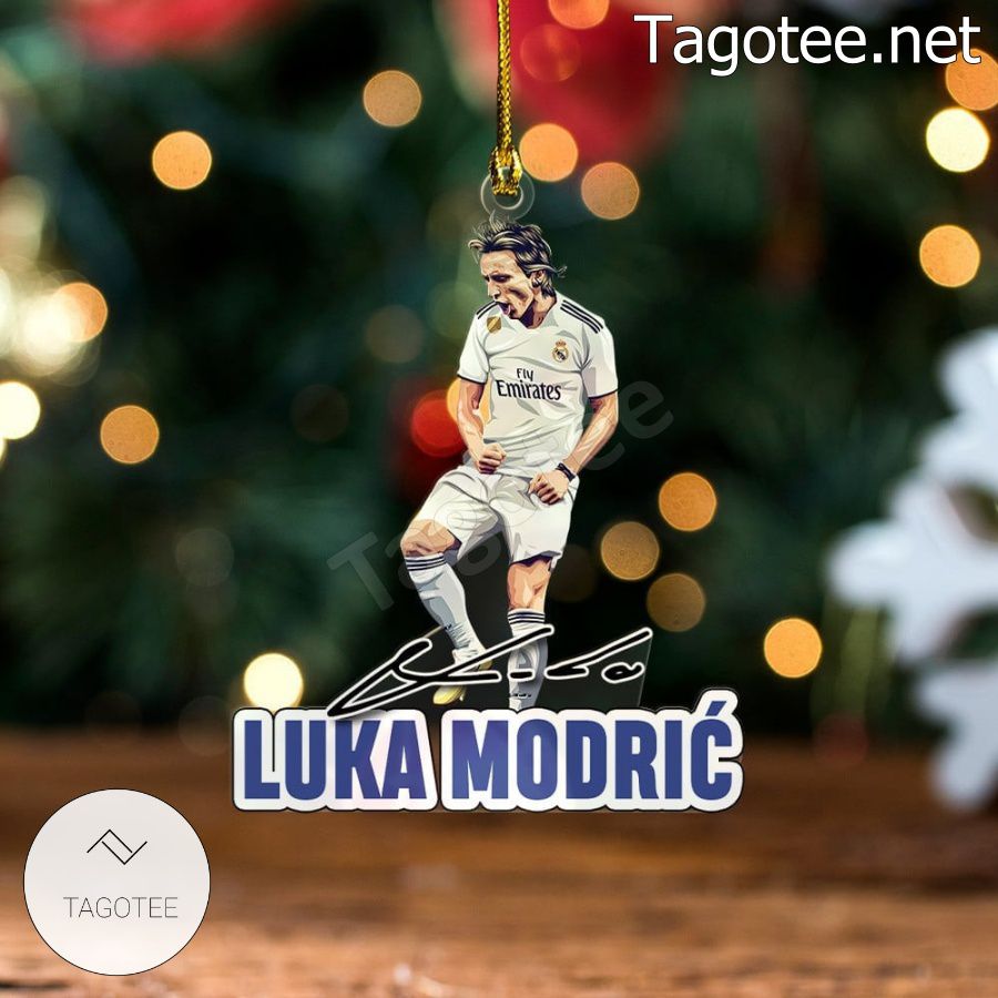 Real Madrid - Luka Modric Xmas Ornament