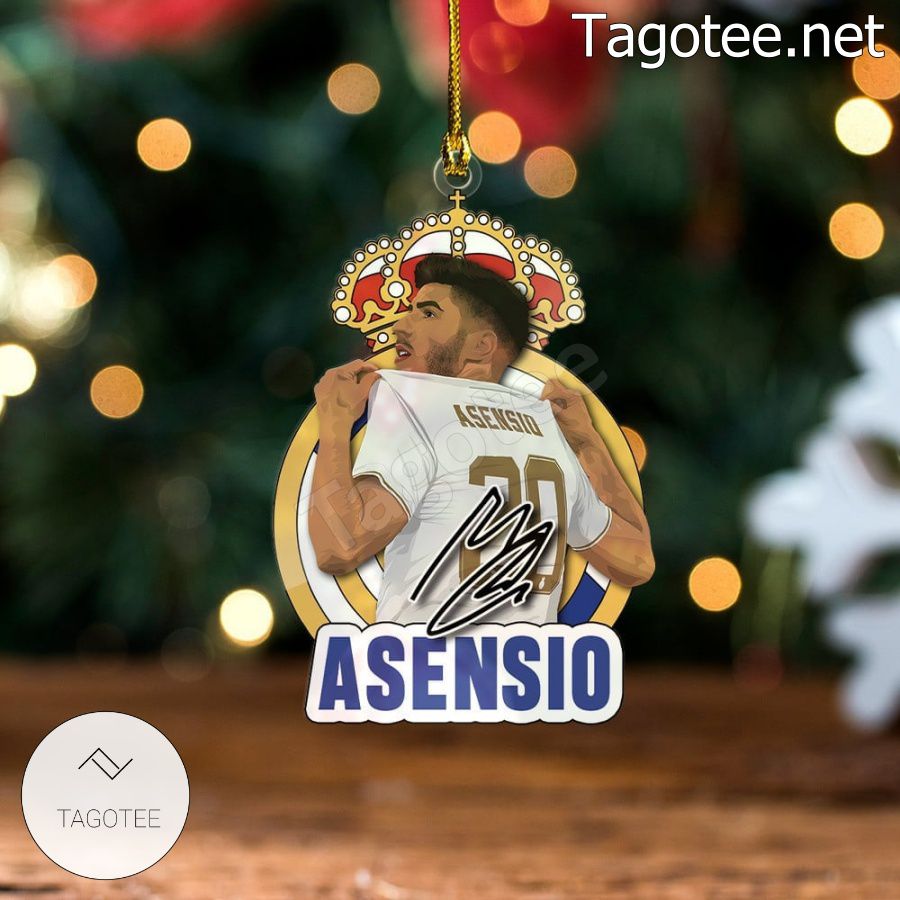 Real Madrid - Marco Asensio Xmas Ornament