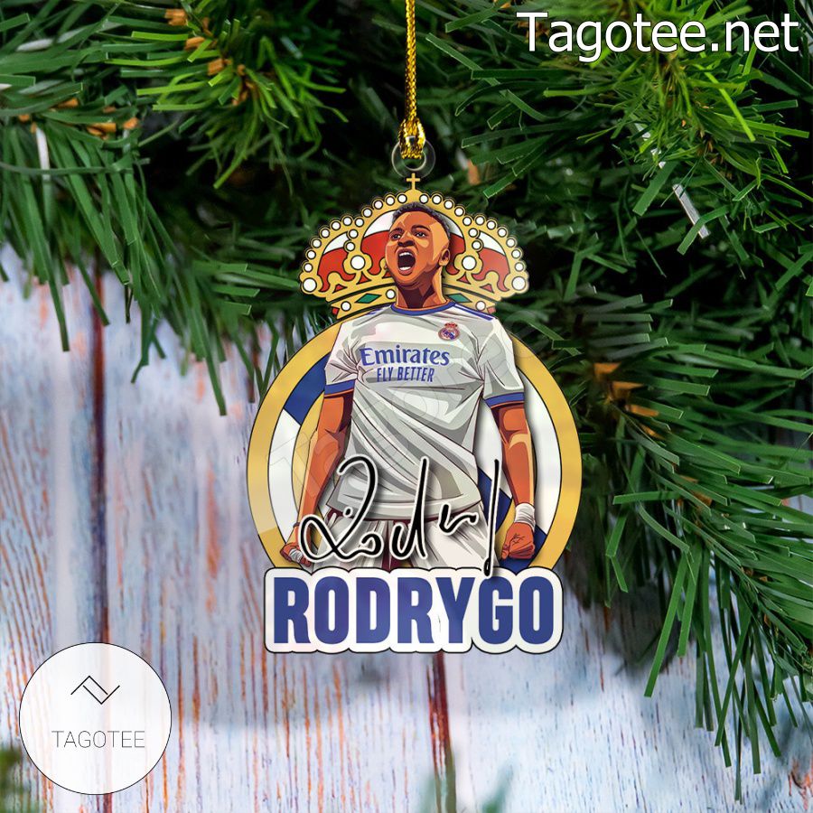 Real Madrid - Rodrygo Goes Xmas Ornament a