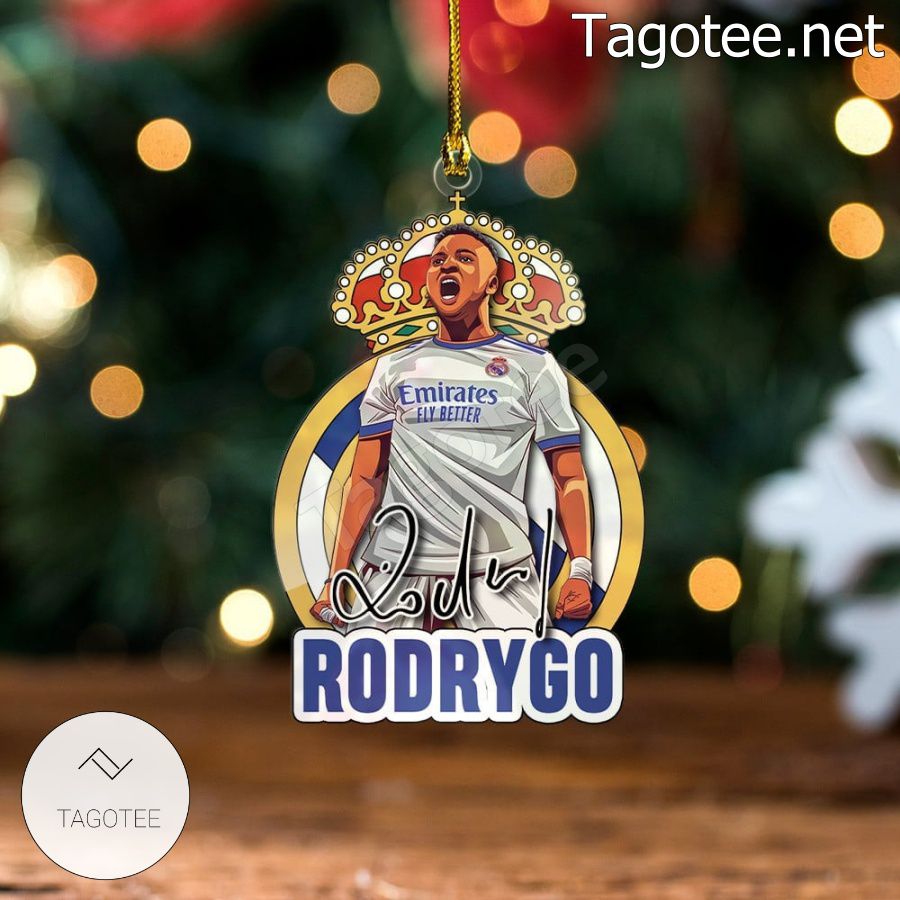 Real Madrid - Rodrygo Goes Xmas Ornament