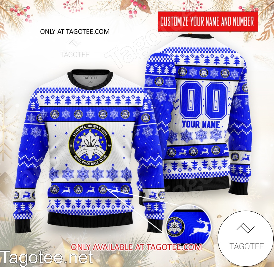 Rhyl Custom Ugly Christmas Sweater - EmonShop