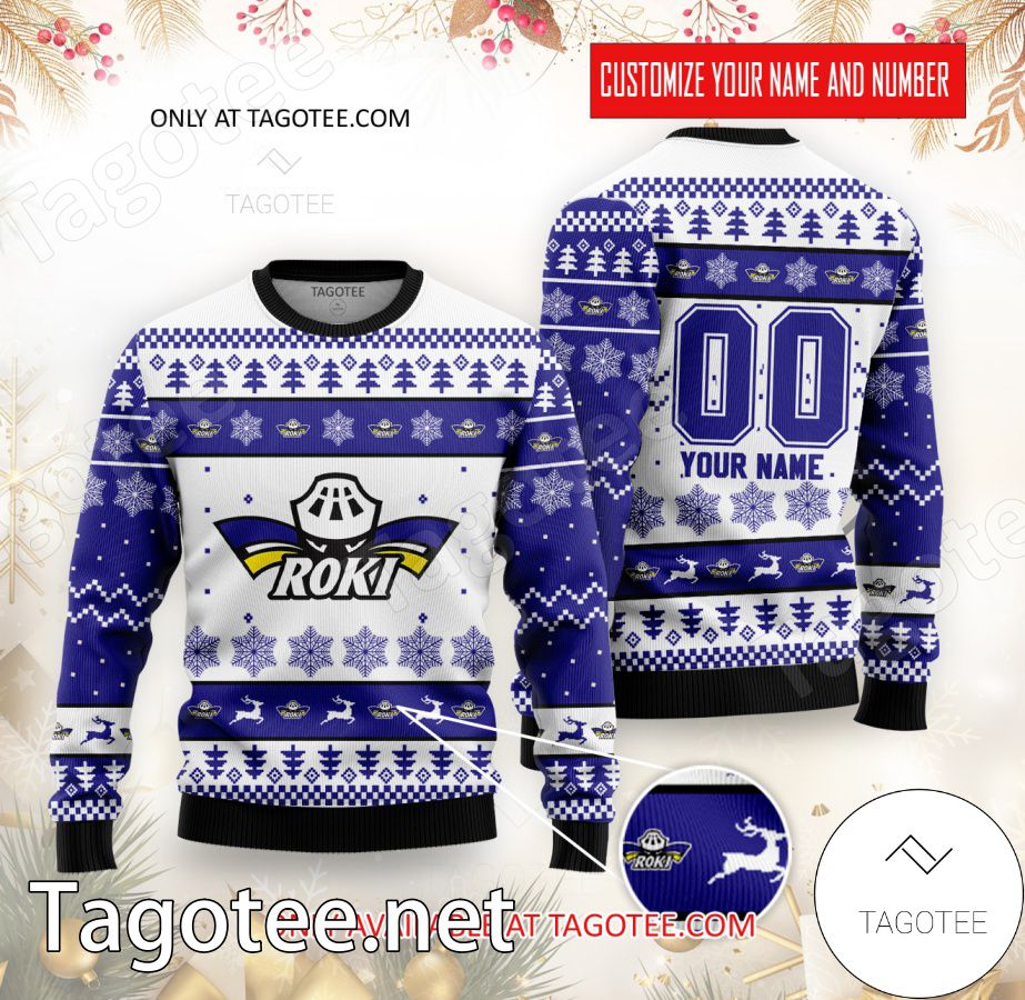 RoKi Hockey Custom Ugly Christmas Sweater - BiShop