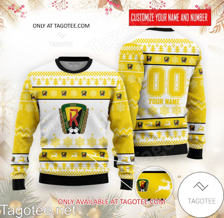 Ruch Radzionków Custom Ugly Christmas Sweater - MiuShop