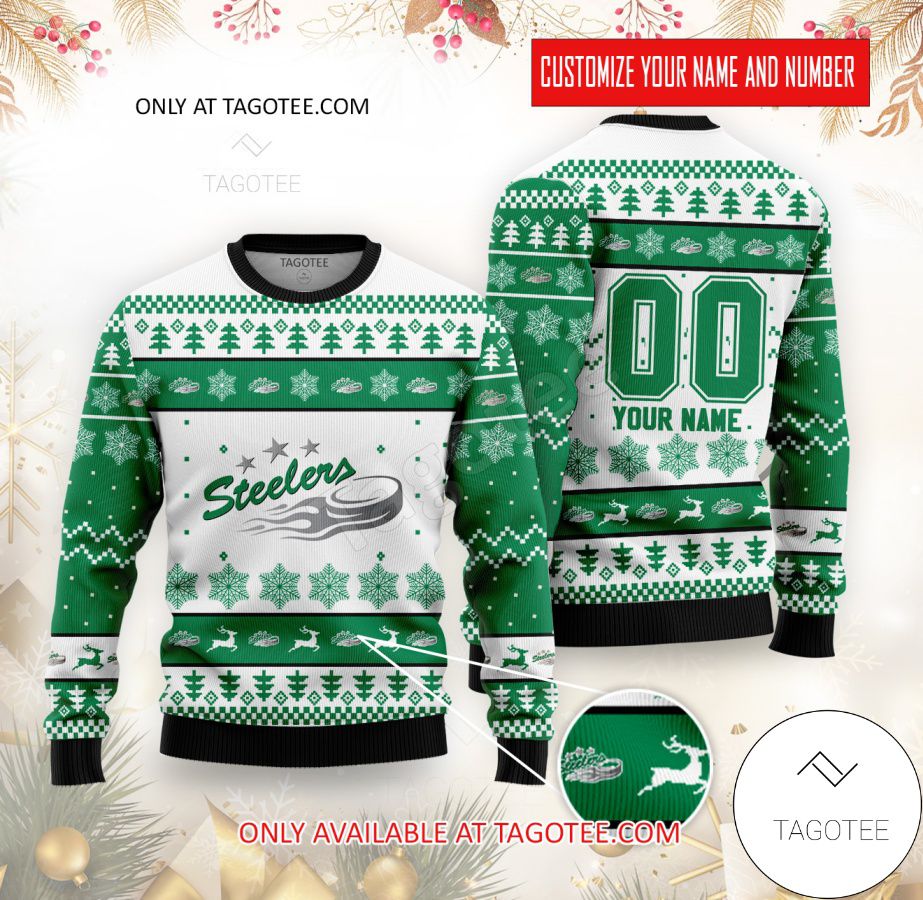 SC Bietigheim Steelers Hockey Custom Ugly Christmas Sweater - EmonShop