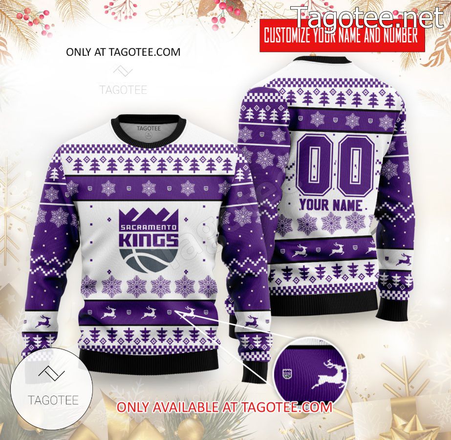 Sacramento Kings Basketball Custom Ugly Christmas Sweater - MiuShop