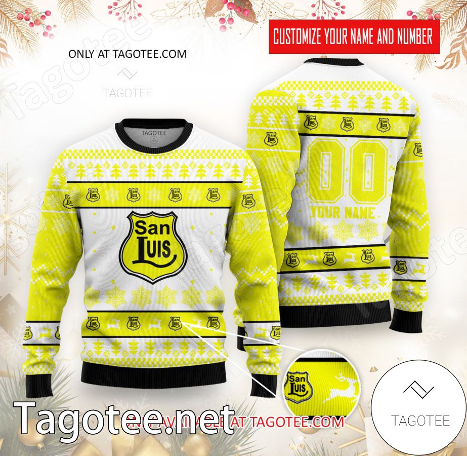 San Luis de Quillota Custom Ugly Christmas Sweater - EmonShop