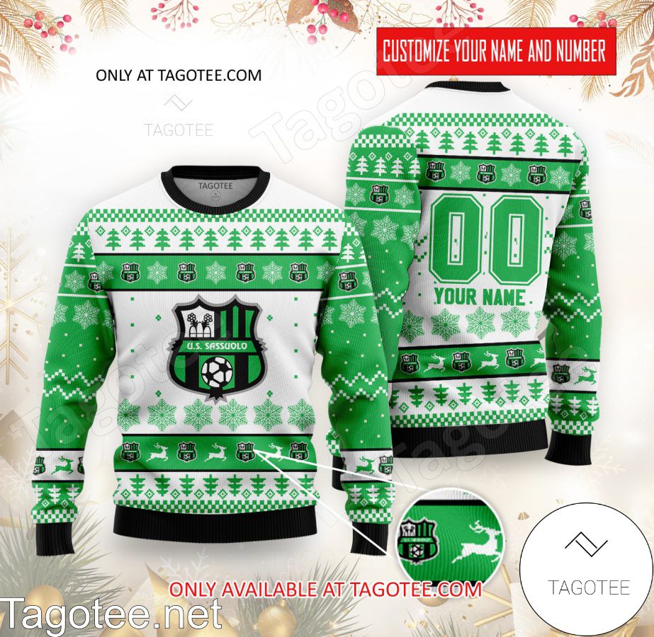 Sassuolo Custom Ugly Christmas Sweater - BiShop