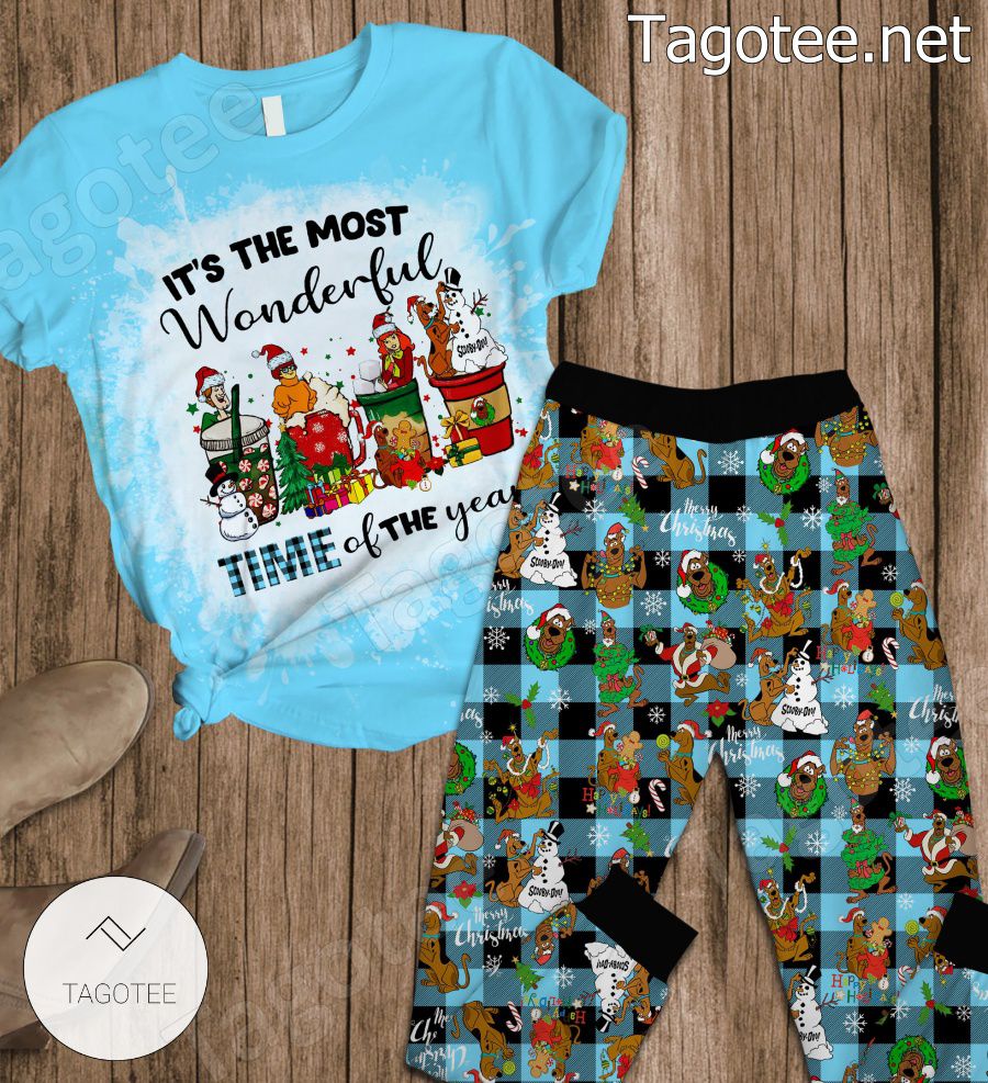 Scooby-doo It's The Most Time Wonderful Time Of The Year Pajamas Set a