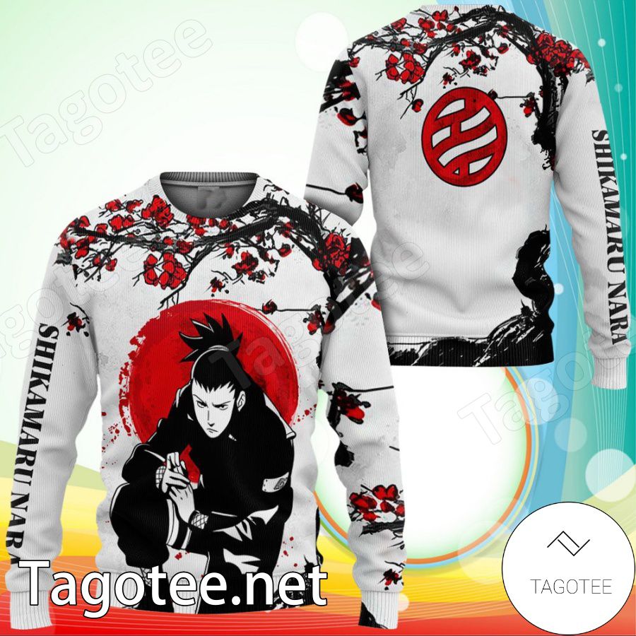 Shikamaru Japan Style Naruto Anime Xmas Ugly Christmas Sweater