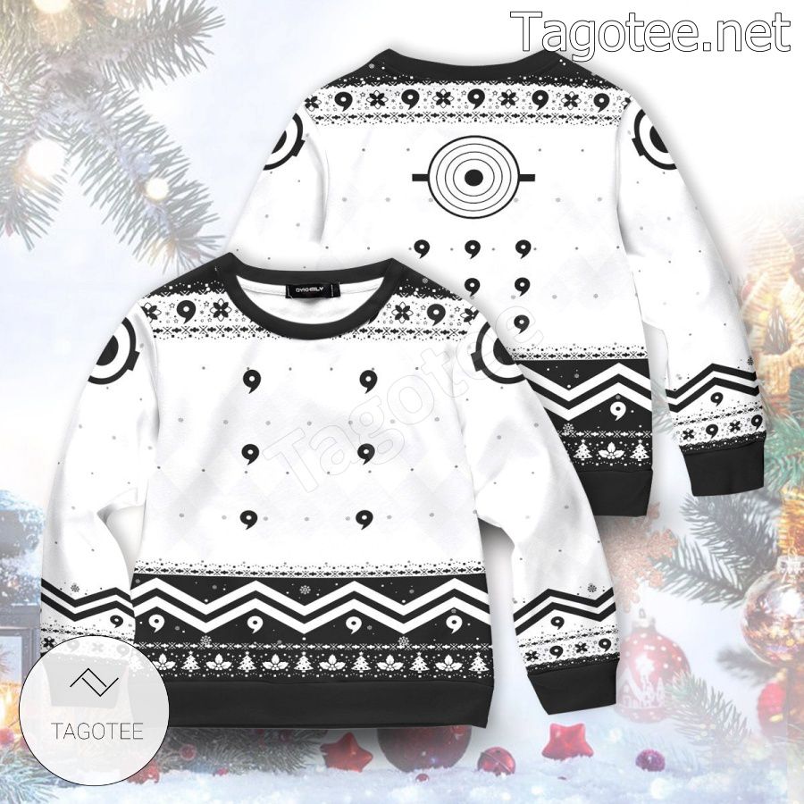 Six Paths Sage Mode Naruto Xmas Ugly Christmas Sweater