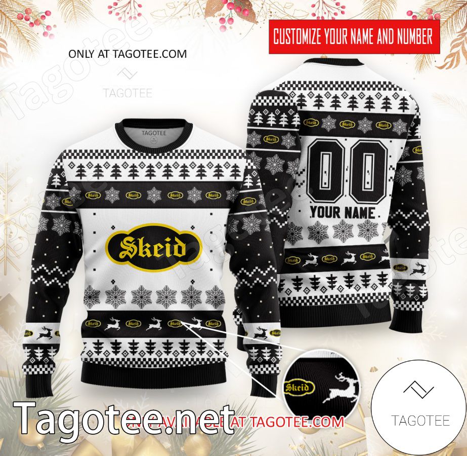 Skeid Fotball Custom Ugly Christmas Sweater - EmonShop