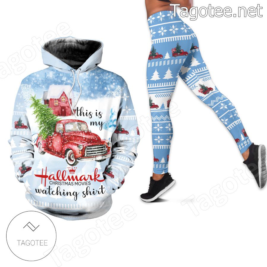 Snow This Is My Hallmark Christmas Movies Pajamas Set