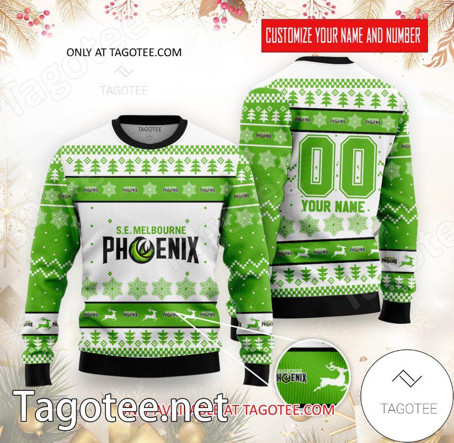 South East Melbourne Custom Ugly Christmas Sweater - BiShop