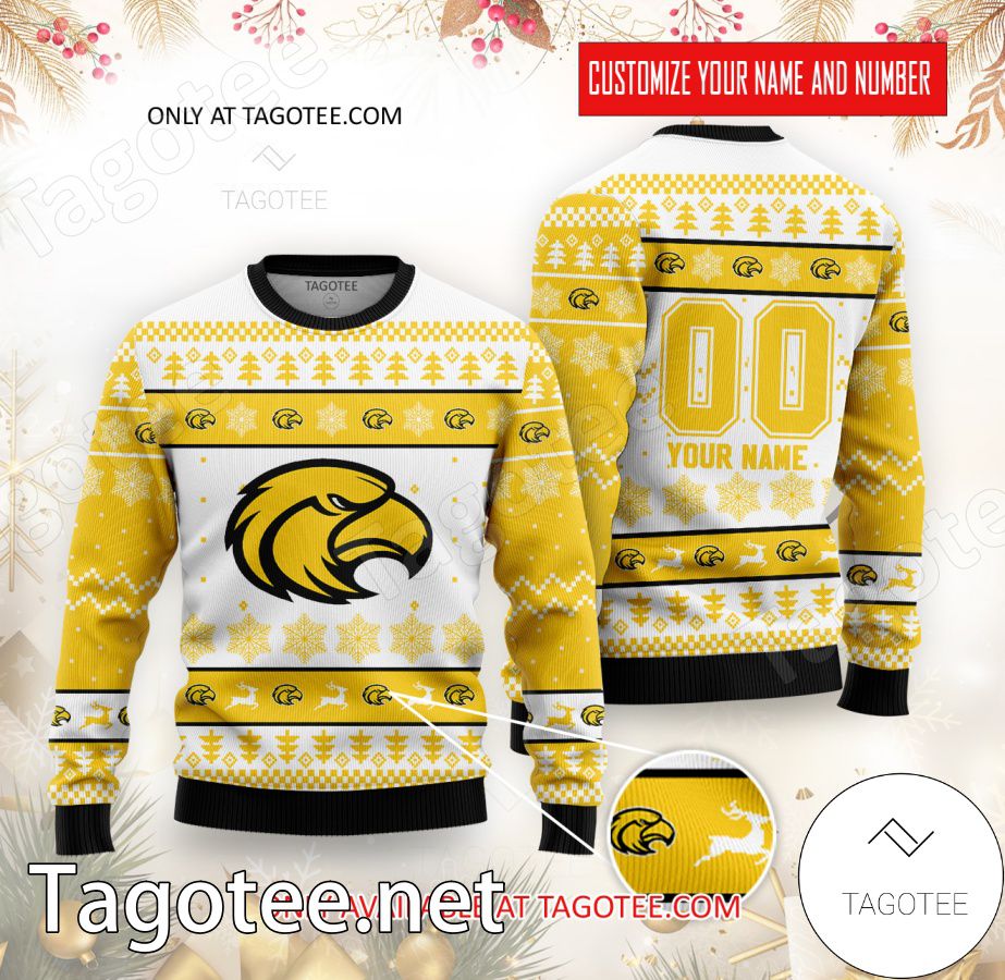 Southern Miss College Rugby Custom Ugly Christmas Sweater - BiShop