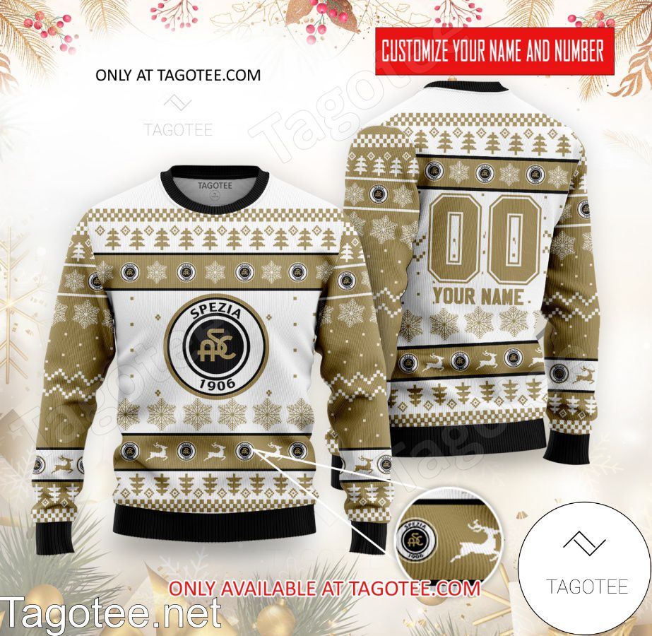 Spezia Custom Ugly Christmas Sweater - BiShop