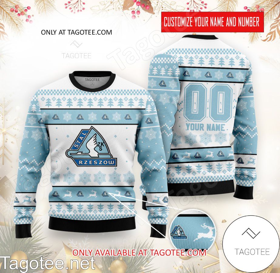 Stal Rzeszów Custom Ugly Christmas Sweater - MiuShop