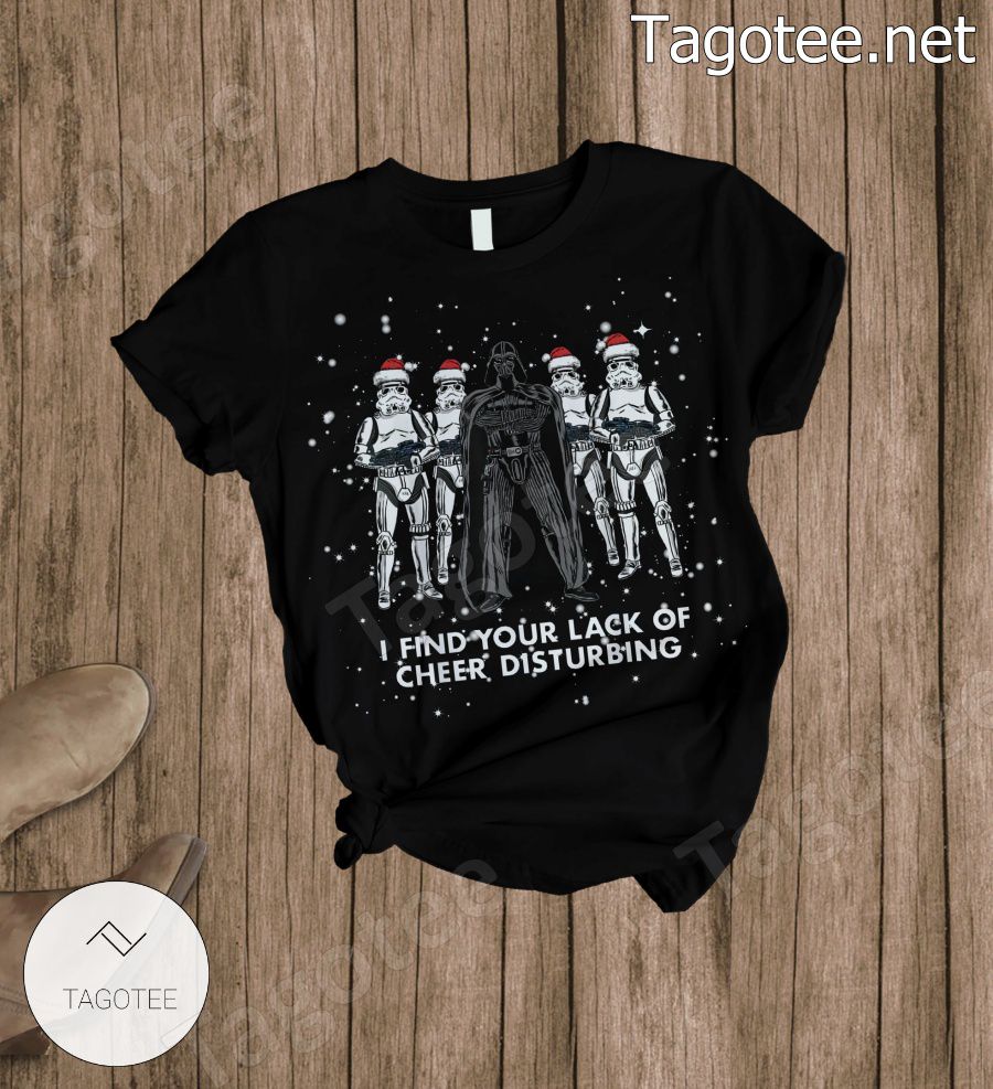 Star Wars I Find Your Lack Of Cheer Disturbing Christmas Pajamas Set a