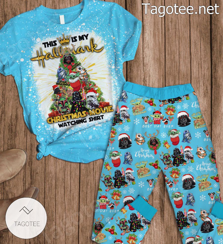 Star Wars This Is My Hallmark Christmas Movie Pajamas Set