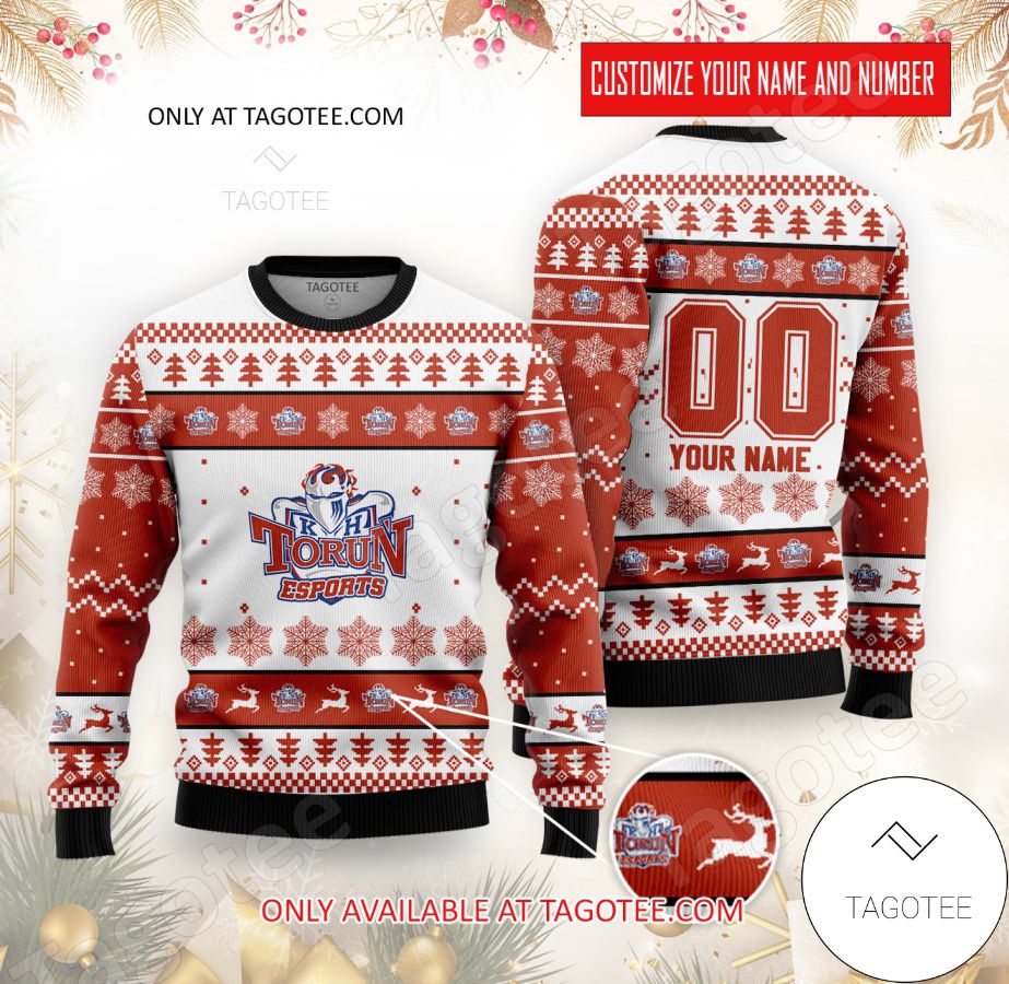 TKH Torun Hockey Custom Ugly Christmas Sweater - EmonShop