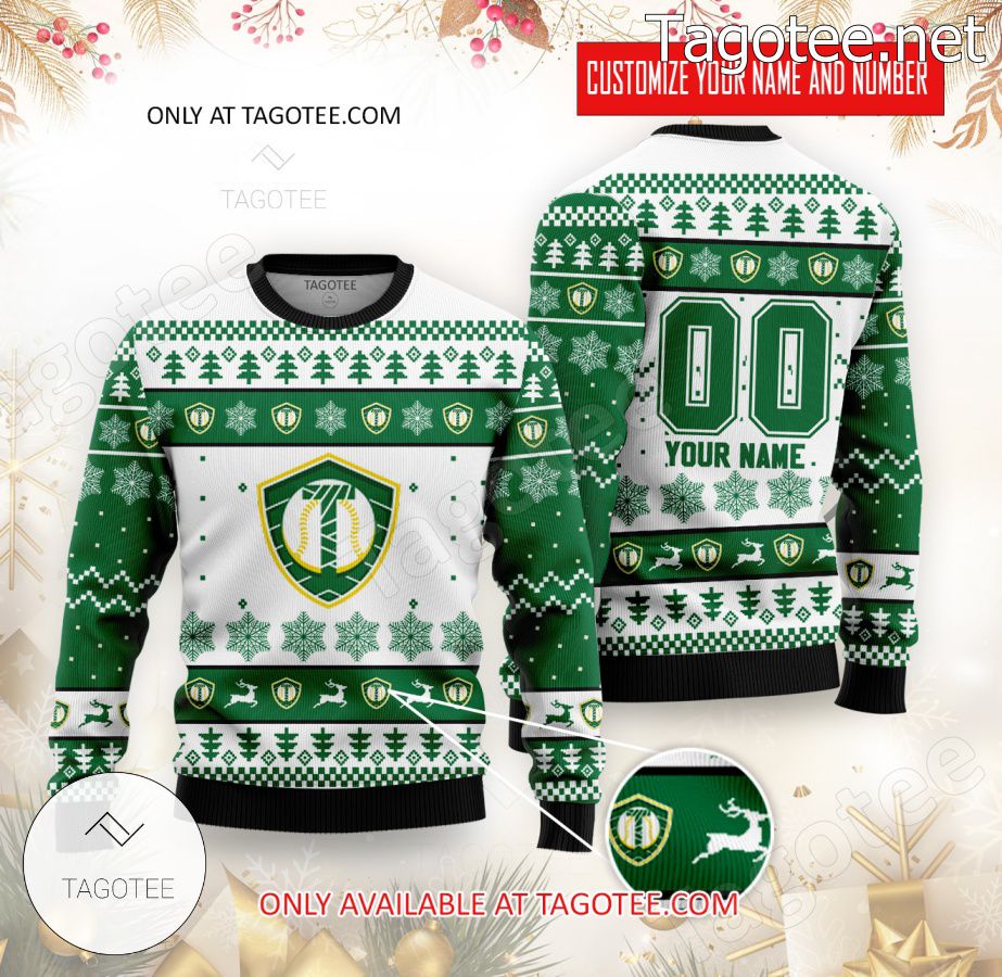 Tabacaleros Liga Elite Baseball Custom Ugly Christmas Sweater - EmonShop